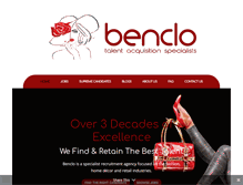 Tablet Screenshot of benclo.co.za